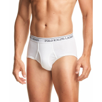 Polo Ralph Lauren Classic-Fit Mid-Rise Briefs pour Hommes - 4 Pièces