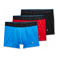 Polo Ralph Lauren Flex Performance Air Boxer Briefs pour Hommes - 3 Pièces