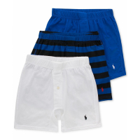 Polo Ralph Lauren Men's Classic Stretch Knit Boxers - 3 Pieces