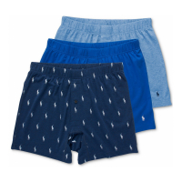 Polo Ralph Lauren Men's Classic Stretch Knit Boxers - 3 Pieces