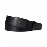 Polo Ralph Lauren Men's Plaque-Buckle Leather Belt