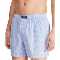 Polo Ralph Lauren Plaid Single-Button Fly Boxers pour Hommes