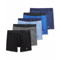 Polo Ralph Lauren Stretch Classic Fit Boxer Briefs für Herren - 5 Stücke