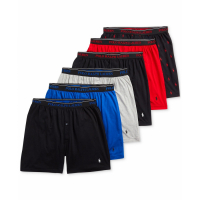 Polo Ralph Lauren Men's Cotton Classic-Fit Knit Boxers - 6 Pieces