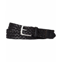 Polo Ralph Lauren Braided Leather & Cotton Belt pour Hommes