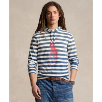 Polo Ralph Lauren Striped Big Pony Hooded T-Shirt pour Hommes