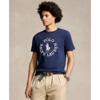 Polo Ralph Lauren Classic-Fit Big Pony Logo Jersey T-Shirt pour Hommes