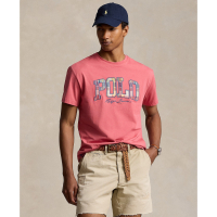 Polo Ralph Lauren Classic-Fit Plaid-Logo Jersey T-Shirt pour Hommes