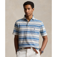 Polo Ralph Lauren Classic-Fit Striped Mesh Polo Shirt pour Hommes