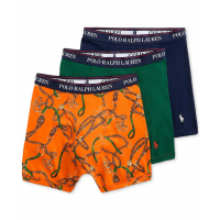 Polo Ralph Lauren Classic-Fit Boxer Briefs pour Hommes - 3 Pièces