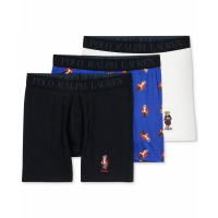 Polo Ralph Lauren Boxer Briefs Holiday Gift Set pour Hommes - 3 Pièces