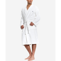 Polo Ralph Lauren Men's Sleepwear Soft Cotton Kimono Velour Robe