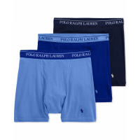 Polo Ralph Lauren Classic Cotton Boxer Briefs für Herren - 3 Stücke