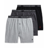 Polo Ralph Lauren Men's Cotton Classic Knit Boxers - 3 Pieces