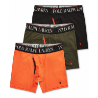 Polo Ralph Lauren Men's 4-D Flex Cool Microfiber Boxer Briefs - 3 Pieces