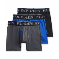 Polo Ralph Lauren Men's 4-D Flex Cool Microfiber Boxer Briefs - 3 Pieces