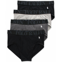 Polo Ralph Lauren Men's Classic Stretch Briefs - 4 Pieces