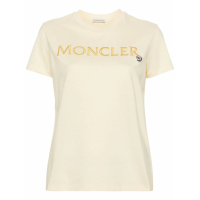 Moncler T-shirt 'Logo-Embossed' pour Femmes