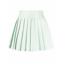 Self Portrait Women's 'Tweed Pleated' Mini Skirt