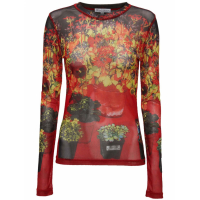 Jw Anderson T-Shirt manches longues 'Floral-Print' pour Femmes