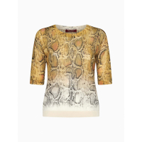 Max Mara Studio 'Tina print' Kurzarm Top für Damen