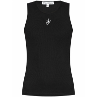 Jw Anderson Women's 'Anchor-Logo Ribbed' Tank Top