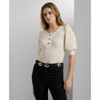 LAUREN Ralph Lauren Puff-Sleeve Henley Tee für Damen