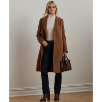 LAUREN Ralph Lauren Women's Wool-Blend Walker Coat