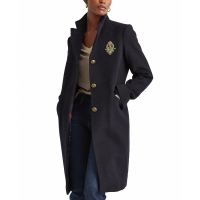 LAUREN Ralph Lauren Women's Single-Breasted Peacoat