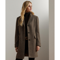 LAUREN Ralph Lauren Single-Breasted Walker Coat pour Femmes