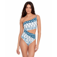 LAUREN Ralph Lauren Printmix One Shoulder One Piece Swimsuit für Damen