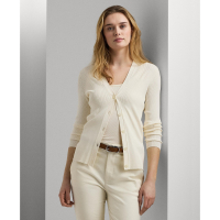 LAUREN Ralph Lauren Women's Slim-Fit V-Neck Cardigan