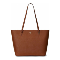 LAUREN Ralph Lauren Crosshatch Leather Medium Karly Shopper Tote für Damen