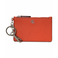 LAUREN Ralph Lauren Women's Leather Zip Card Case