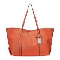 LAUREN Ralph Lauren Pebbled Leather Extra-Large Emerie Tote Bag für Damen