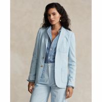 Polo Ralph Lauren Cotton Chambray Blazer pour Femmes