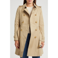 LAUREN Ralph Lauren Women's Needle Trench Coat