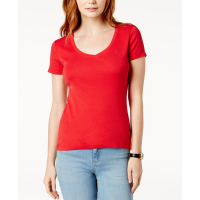 Tommy Hilfiger V-Neck T-Shirt für Damen