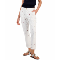 Tommy Hilfiger Women's Hampton Heart Flag Chino Pants