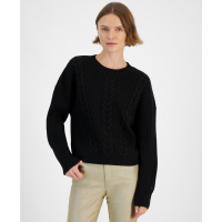 Tommy Hilfiger Women's Ribbed Cable-Knit Sweater