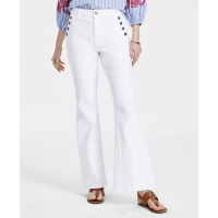 Tommy Hilfiger Women's Fayette Flared-Leg Sailor Jeans