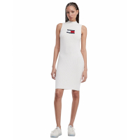 Tommy Jeans Logo Flag Sweater Dress pour Femmes