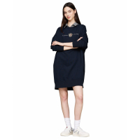 Tommy Jeans Crest Logo Sweatshirt Dress pour Femmes