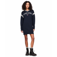 Tommy Jeans Cotton Varsity Sweater Dress pour Femmes