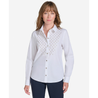 Tommy Hilfiger Embellished Cotton Shirt für Damen