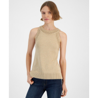 Tommy Hilfiger Metallic Sleeveless Sweater pour Femmes