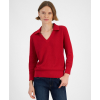 Tommy Hilfiger Women's Johnny-Collar Sweater