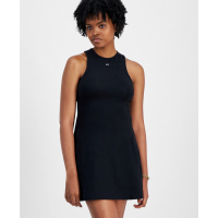 Tommy Jeans Crewneck Sleeveless Fit & Flare Dress pour Femmes