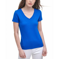 Tommy Hilfiger V-Neck T-Shirt für Damen