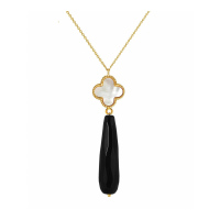 Liv Oliver Women's 'Tear Drop' Necklace